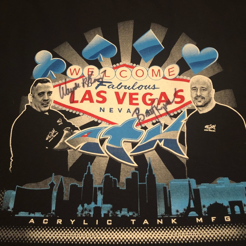 Tanked autographed T-shirt